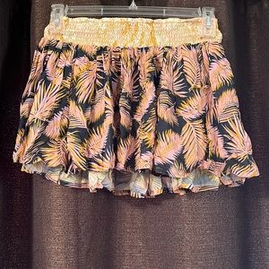 Pre-Owned MAAJI Crop Top and Skirt Set SZ L